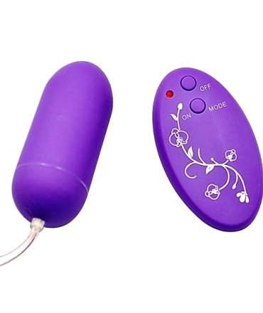 Egg Vibrating with Command Oh Pleasure Purple 211011