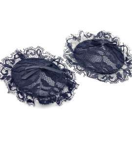 Slap Nipples Heart Lace Black 194004