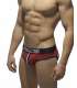 Briefs Addicted Double Piping Bottomless Red 500004