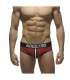 Briefs Addicted Double Piping Bottomless Red 500004