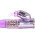 Vibrador Rabbit Roxo Amour Missile 26,5 cm,210012