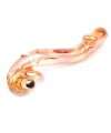 Dildo of Glass with Vibration Golden Dragon 19 cm 225007