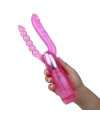 Vibrador Double Pleasure Dual Penetrator Vibe Rosa 27 cm,216002