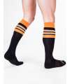 Football socks High Grade Black Orange 134001