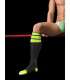 Socks Barcode Neon Black Green 134005