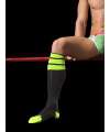 Socks Barcode Neon Black Green 134005