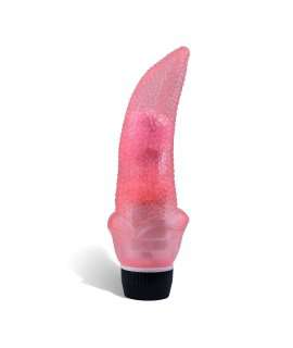 Vibrator Tongue Pink Jelly 18 cm 218002