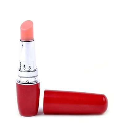 Vibrator Bullet Lipstick Red 9 cm 211024