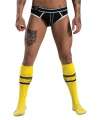 Football socks with Pocket Mister B Urban Yellow 134009