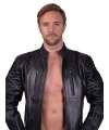 Jacket in Leather, Mister B Biker M 132001