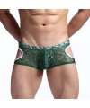 Mini-Boxers em Renda Transparente,124002