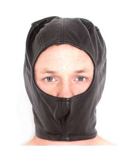 Hood in Synthetic Leather to the Hole in the Face 334008