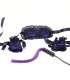 Kit Bondage 3 Parts Lace Purple 338011