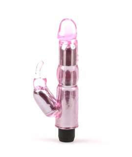 Vibrador Rabbit Rosa Fantasy Vibe 21,5 cm,210023