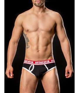 Briefs Kreuzberg BARCODE Black Red White 125007