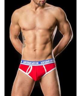 Briefs Kreuzberg BARCODE Red Blue White 125003