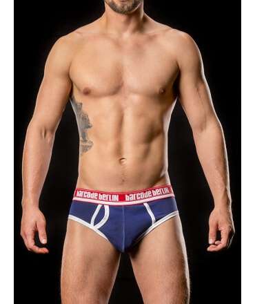 Briefs Kreuzberg BARCODE Blue White Red 125008