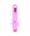 Vibrador Borboleta Ponto G e Clitoriano Rosa 18 cm,221001