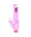 Vibrador Borboleta Ponto G e Clitoriano Rosa 18 cm,221001