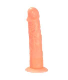 Dildo com Ventosa Bege 20,5 cm,234002