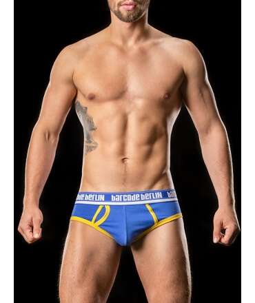 Briefs Kreuzberg BARCODE Blue Yellow 125010