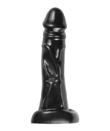 Dildo All Black With Veins 22 cm AB02