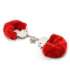 Cuffs with Fur Red 332025