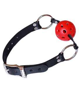 Gag Bondage Red Ball Breathable 334018