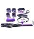 Kit Bondage 8 Peças Roxo Alta Qualidade,341012