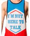 Manga Cava Barcode Tank I Am Not Here To Talk,129003