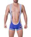 Mesh Singlet Seventy 5 Barcode Azul,129005