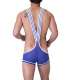 Mesh Singlet Seventy 5 Barcode Blue 129005