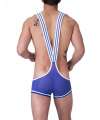 Mesh Singlet Seventy 5 Barcode Azul,129005