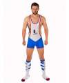 Singlet Juanjo Barcode Branco Azul,129007