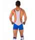 Singlet Juanjo Barcode Branco Azul,129007