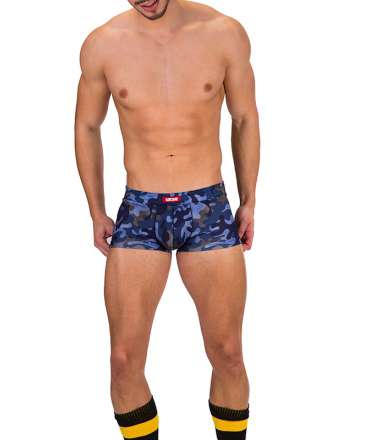 Shorts Barcode Short Jayden Navy Blue Brown 131003