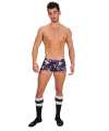 Shorts Barcode Short Jayden Navy Blue Gray Red 131004