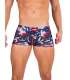 Calções Barcode Short Jayden Azul Marinho Cinzento Vermelho,131004