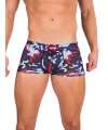 Shorts Barcode Short Jayden Navy Blue Gray Red 131004