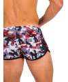 Shorts Barcode Gym Short Thar Grey Red 131005