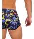 Shorts Barcode Gym Short Thar Navy Blue Yellow 131006