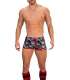 Shorts Barcode Gym Short Thar Green Grey Red 131008