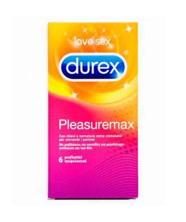 6 x Preservativos Durex Pleasuremax,320007