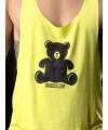 Manga Cava Muscle Tank Top Bear Verde Barcode,129009