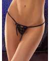 Briefs Thong Satin Ribbons Cross 176050