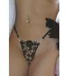 Underwear Thong Floral Lace and Jewelry 176057