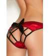 Briefs Satin Cross Back Red 176062