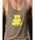 Manga Cava Muscle Tank Top Bear Army,129010