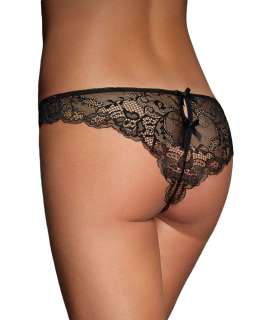 Underwear Lace Ties Behind Black or White 176067