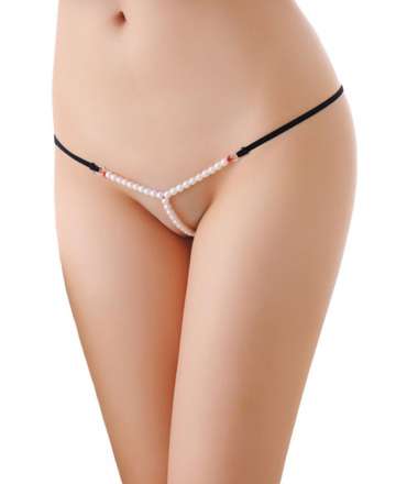 Briefs Pearls and Satin Ribbons 176076